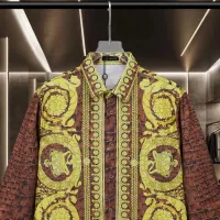 $72.00 USD Versace Shirts Long Sleeved For Men #1295337