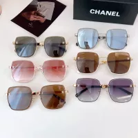 $64.00 USD Chanel AAA Quality Sunglasses #1295421