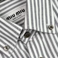 $92.00 USD MIU MIU  Shirts Long Sleeved For Men #1295479