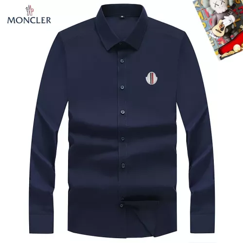 Moncler Shirts Long Sleeved For Men #1298308