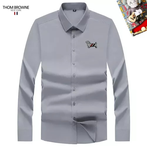 Thom Browne TB Shirts Long Sleeved For Men #1298319, $40.00 USD, [ITEM#1298319], Thom Browne TB Shirts