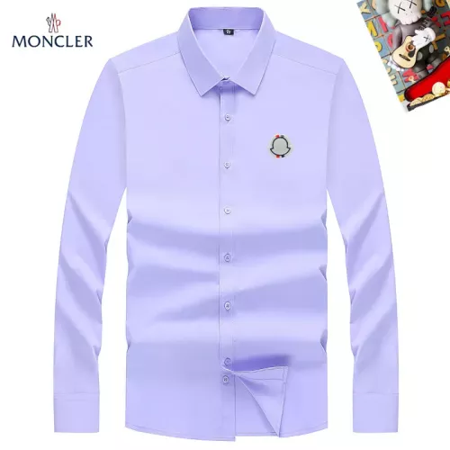 Moncler Shirts Long Sleeved For Men #1298407