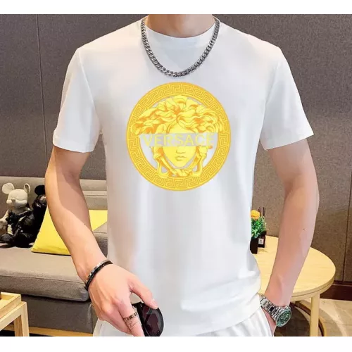 Replica Versace Tracksuits Short Sleeved For Men #1298476 $64.00 USD for Wholesale