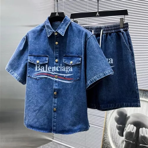 Balenciaga Fashion Tracksuits Short Sleeved For Men #1298610, $72.00 USD, [ITEM#1298610], Balenciaga Fashion Tracksuits