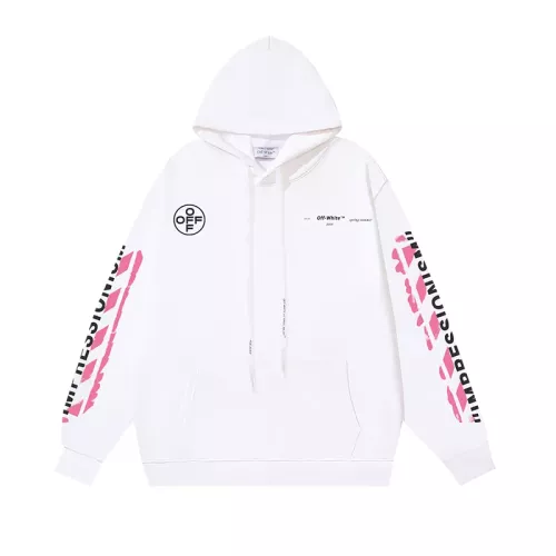 Replica Off-White Hoodies Long Sleeved For Unisex #1299231 $52.00 USD for Wholesale