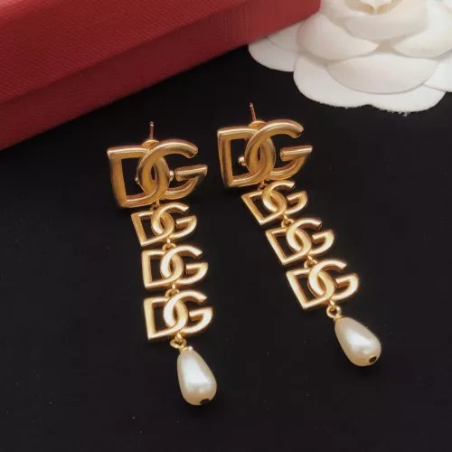 Replica Dolce & Gabbana D&G Earrings For Women #1301257 $32.00 USD for Wholesale