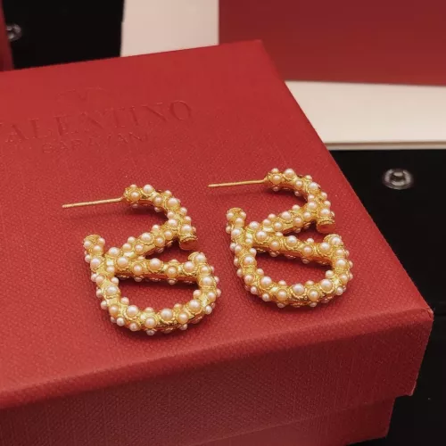 Replica Valentino Earrings For Women #1301274 $34.00 USD for Wholesale