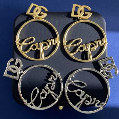 Replica Dolce & Gabbana D&G Earrings For Women #1301303 $32.00 USD for Wholesale