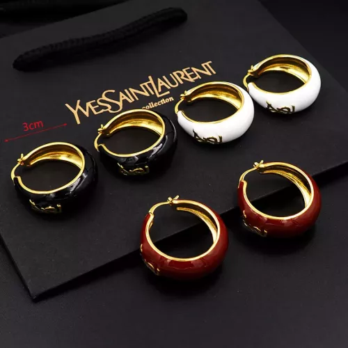 Replica Yves Saint Laurent YSL Earrings For Women #1301332 $25.00 USD for Wholesale