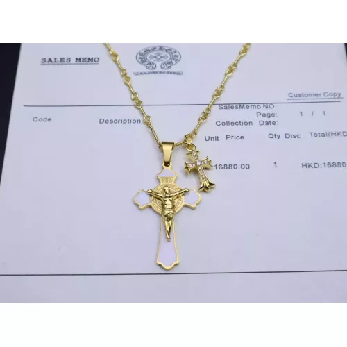 Replica Chrome Hearts Necklaces #1302019 $48.00 USD for Wholesale