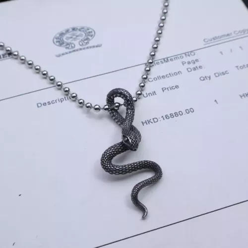 Replica Chrome Hearts Necklaces #1302173 $42.00 USD for Wholesale