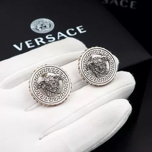 Replica Versace Earrings For Women #1302448 $25.00 USD for Wholesale