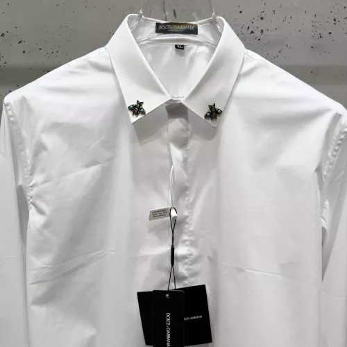 Replica Dolce & Gabbana D&G Shirts Long Sleeved For Men #1302519 $64.00 USD for Wholesale