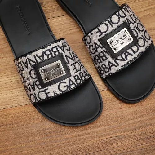 Replica Dolce & Gabbana D&G Slippers For Men #1302875 $60.00 USD for Wholesale