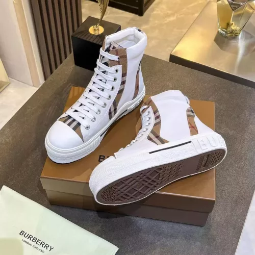 Replica Burberry High Tops Shoes For Men #1302883 $105.00 USD for Wholesale