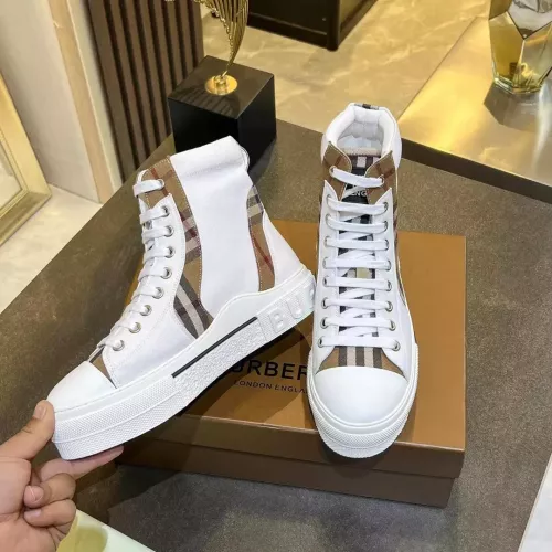 Replica Burberry High Tops Shoes For Men #1302883 $105.00 USD for Wholesale