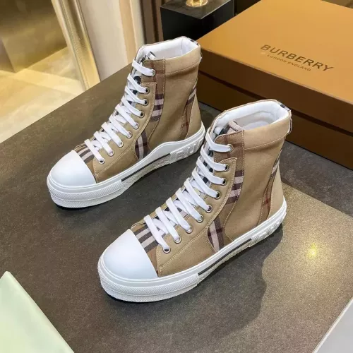 Replica Burberry High Tops Shoes For Men #1302885 $105.00 USD for Wholesale