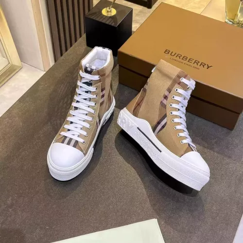 Replica Burberry High Tops Shoes For Men #1302885 $105.00 USD for Wholesale