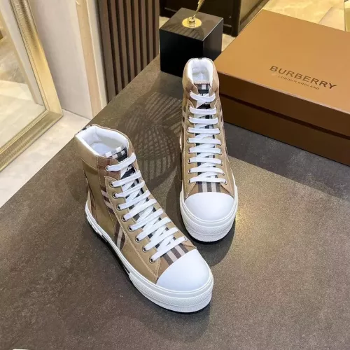 Replica Burberry High Tops Shoes For Men #1302885 $105.00 USD for Wholesale