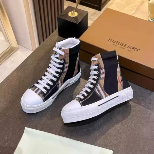 Replica Burberry High Tops Shoes For Men #1302887 $105.00 USD for Wholesale