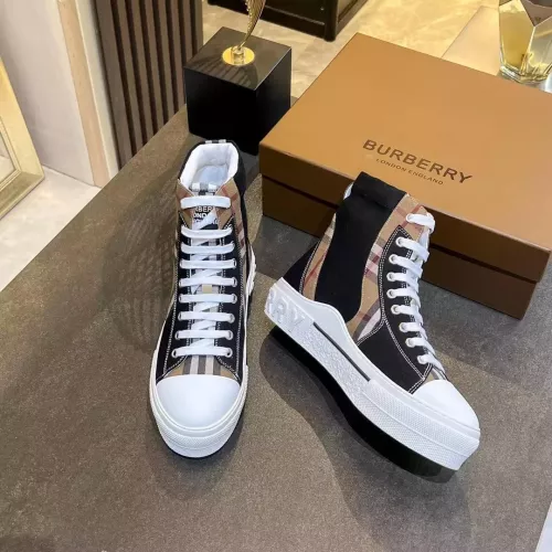 Replica Burberry High Tops Shoes For Women #1302888 $105.00 USD for Wholesale