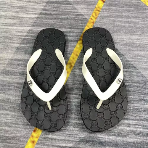 Replica Balenciaga Slippers For Men #1303037 $45.00 USD for Wholesale