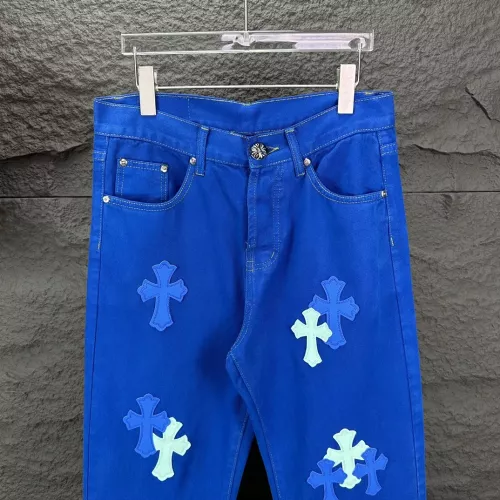 Replica Chrome Hearts Jeans For Men #1303294 $64.00 USD for Wholesale