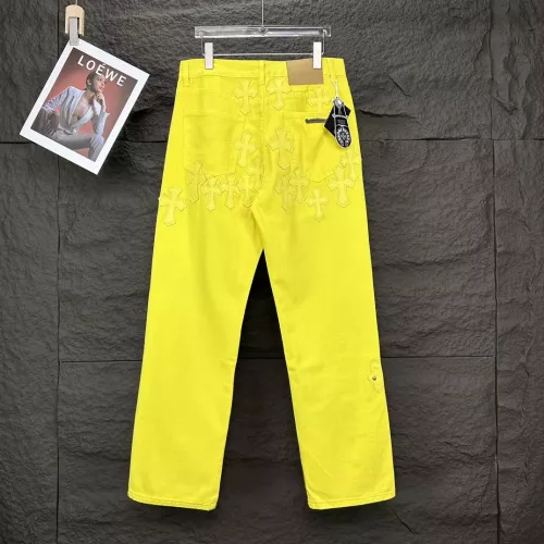 Replica Chrome Hearts Jeans For Men #1303295 $68.00 USD for Wholesale