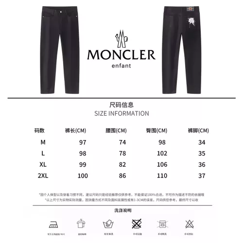 Replica Moncler Jeans For Men #1303387 $48.00 USD for Wholesale