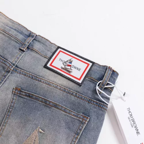 Replica Thom Browne TB Jeans For Men #1303396 $48.00 USD for Wholesale