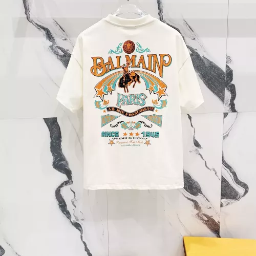 Balmain T-Shirts Short Sleeved For Unisex #1303488, $41.00 USD, [ITEM#1303488], Balmain T-Shirts