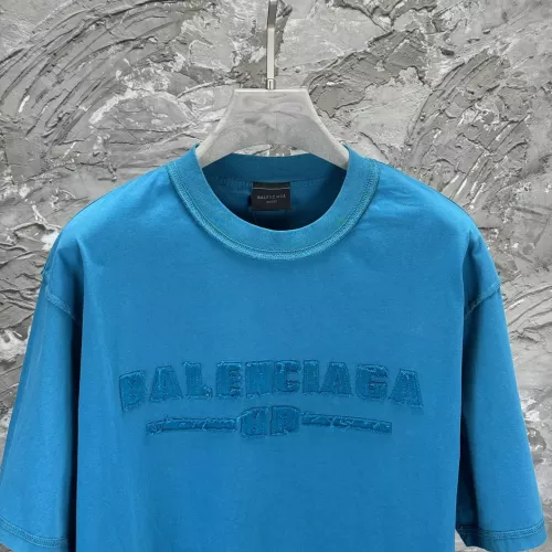 Replica Balenciaga T-Shirts Short Sleeved For Unisex #1303497 $48.00 USD for Wholesale