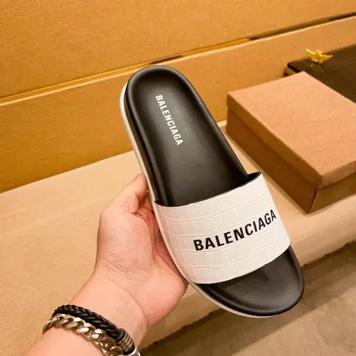 Replica Balenciaga Slippers For Men #1303834 $52.00 USD for Wholesale