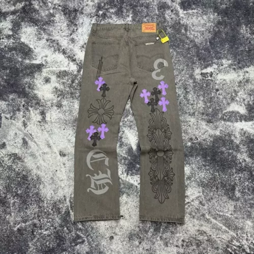 Replica Chrome Hearts Jeans For Unisex #1304299 $52.00 USD for Wholesale