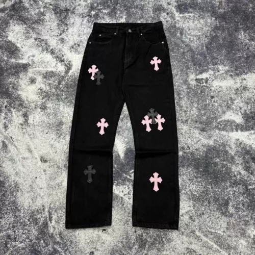 Replica Chrome Hearts Jeans For Unisex #1304300 $56.00 USD for Wholesale