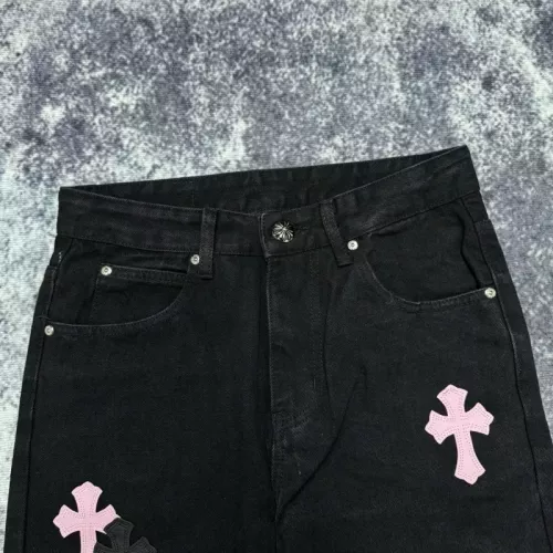 Replica Chrome Hearts Jeans For Unisex #1304300 $56.00 USD for Wholesale