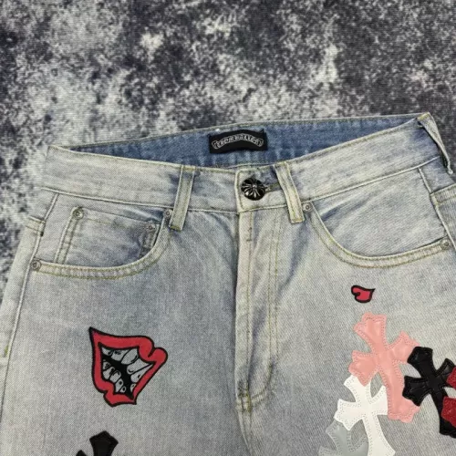 Replica Chrome Hearts Jeans For Unisex #1304301 $56.00 USD for Wholesale