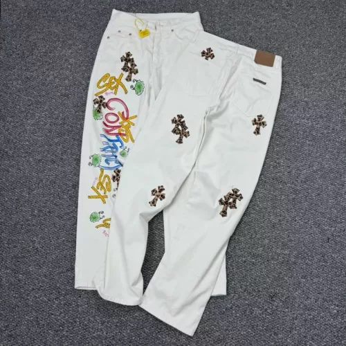 Chrome Hearts Jeans For Unisex #1304302, $56.00 USD, [ITEM#1304302], Chrome Hearts Jeans