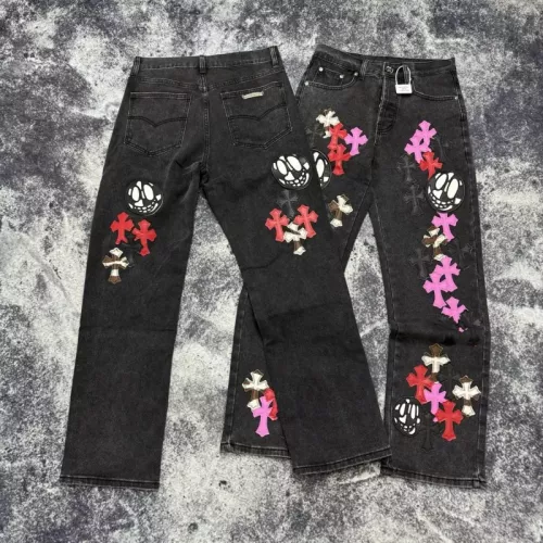 Chrome Hearts Jeans For Unisex #1304306, $64.00 USD, [ITEM#1304306], Chrome Hearts Jeans