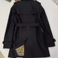 $185.00 USD Burberry Trench Coat Long Sleeved For Women #1298555