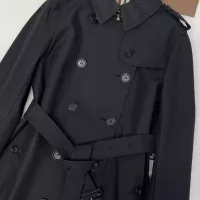 $185.00 USD Burberry Trench Coat Long Sleeved For Women #1298555