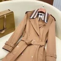 $160.00 USD Burberry Trench Coat Long Sleeved For Unisex #1298559