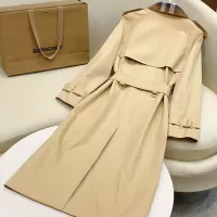 $160.00 USD Burberry Trench Coat Long Sleeved For Unisex #1298562