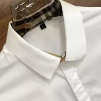 $82.00 USD Burberry Shirts Long Sleeved For Men #1298638