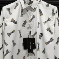 $64.00 USD Dolce & Gabbana D&G Shirts Long Sleeved For Men #1302517