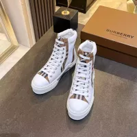 $105.00 USD Burberry High Tops Shoes For Men #1302883