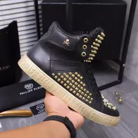 $130.00 USD Philipp Plein PP High Tops Shoes For Men #1304035