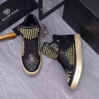 $130.00 USD Philipp Plein PP High Tops Shoes For Men #1304035