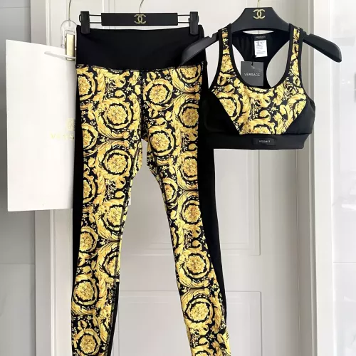 Versace Yoga Tracksuits Sleeveless For Women #1310119