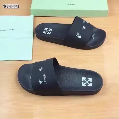 Replica Off-White Slippers For Women #1311216 $45.00 USD for Wholesale